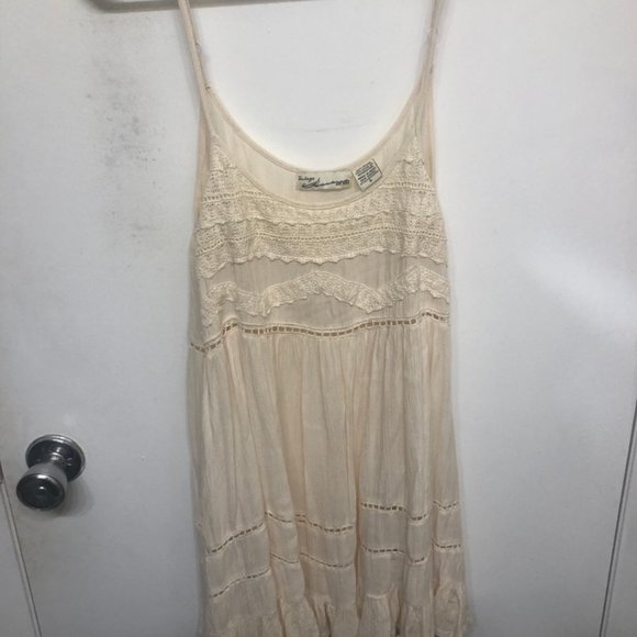 Cream Surfer Girl Dress - Picture 2 of 3